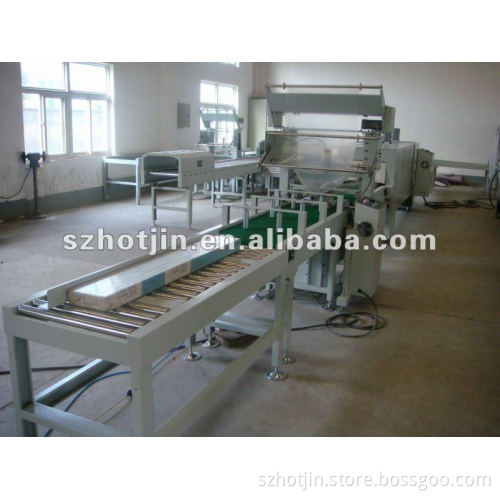 Floor packing machine